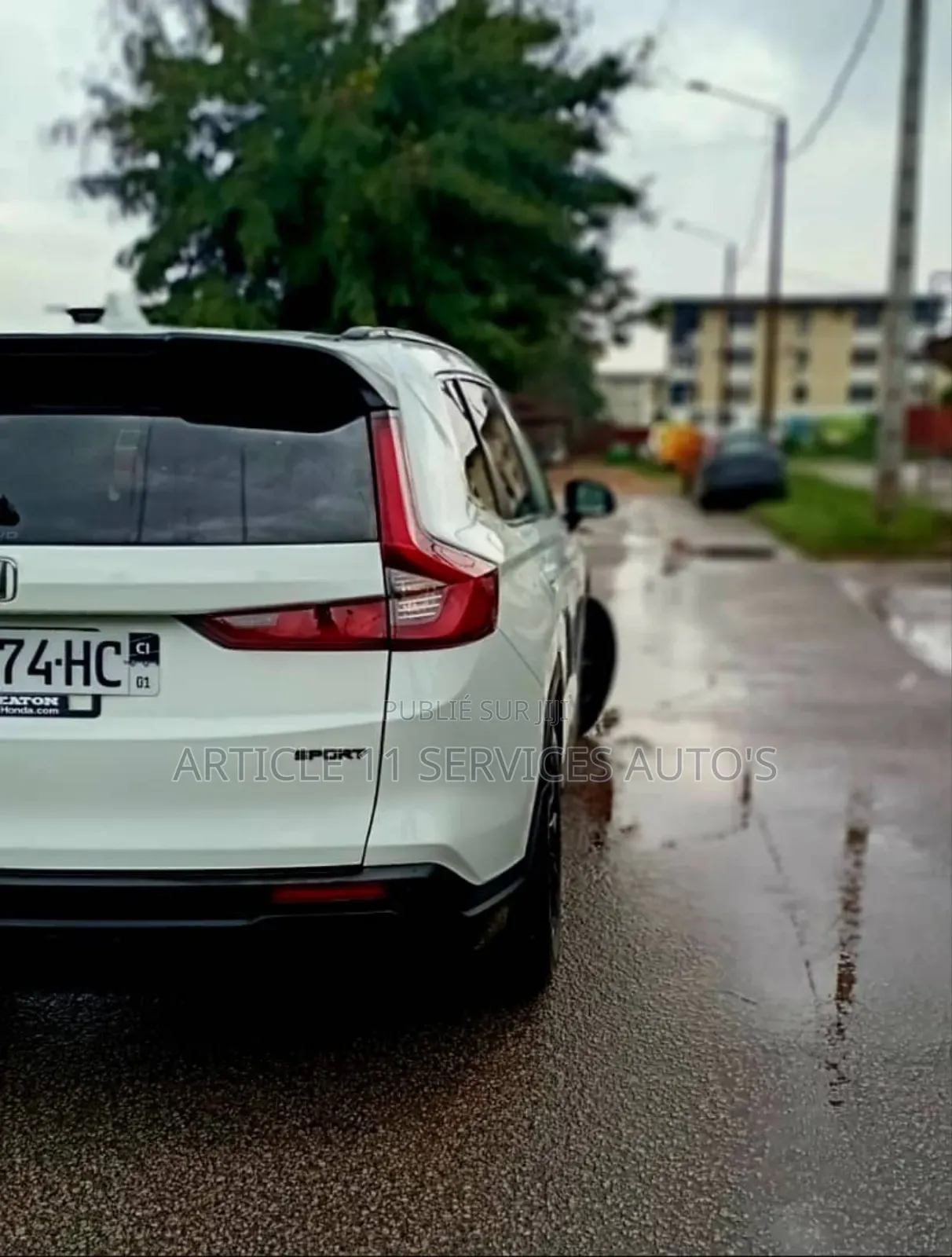 Honda CR-V EX 2WD 2024 Blanc