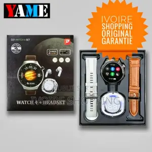 Pack Montre Connectée D21 + Ecouteurs Bluetooth, Deux