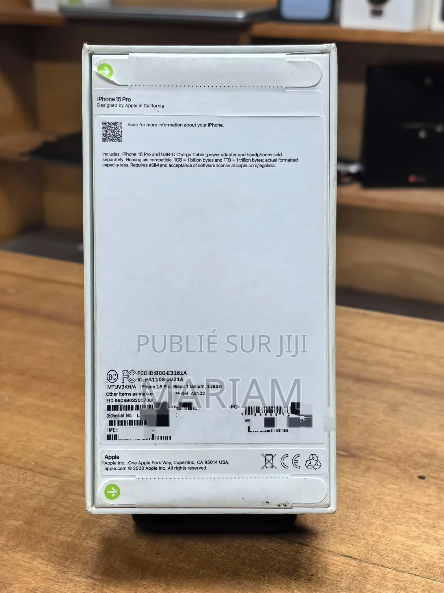 New Apple iPhone 15 Pro 128 GB Autre