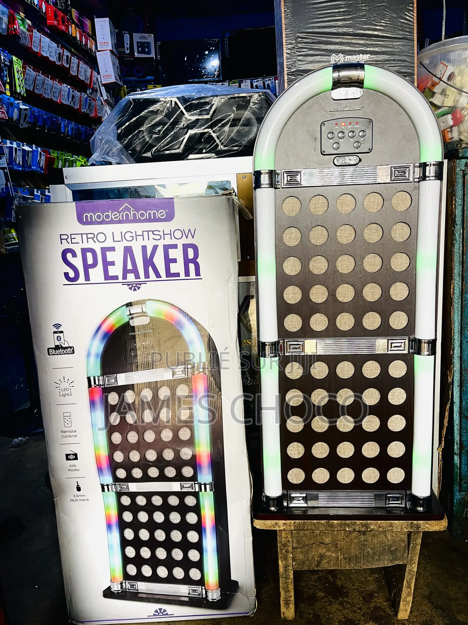 Retro Lightshow Speaker