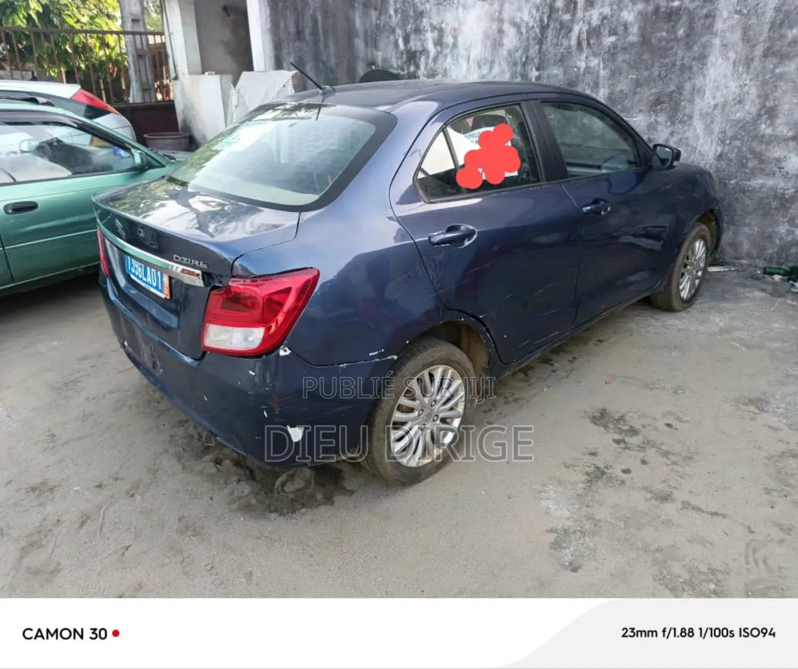 Suzuki Dzire 2022 Bleu