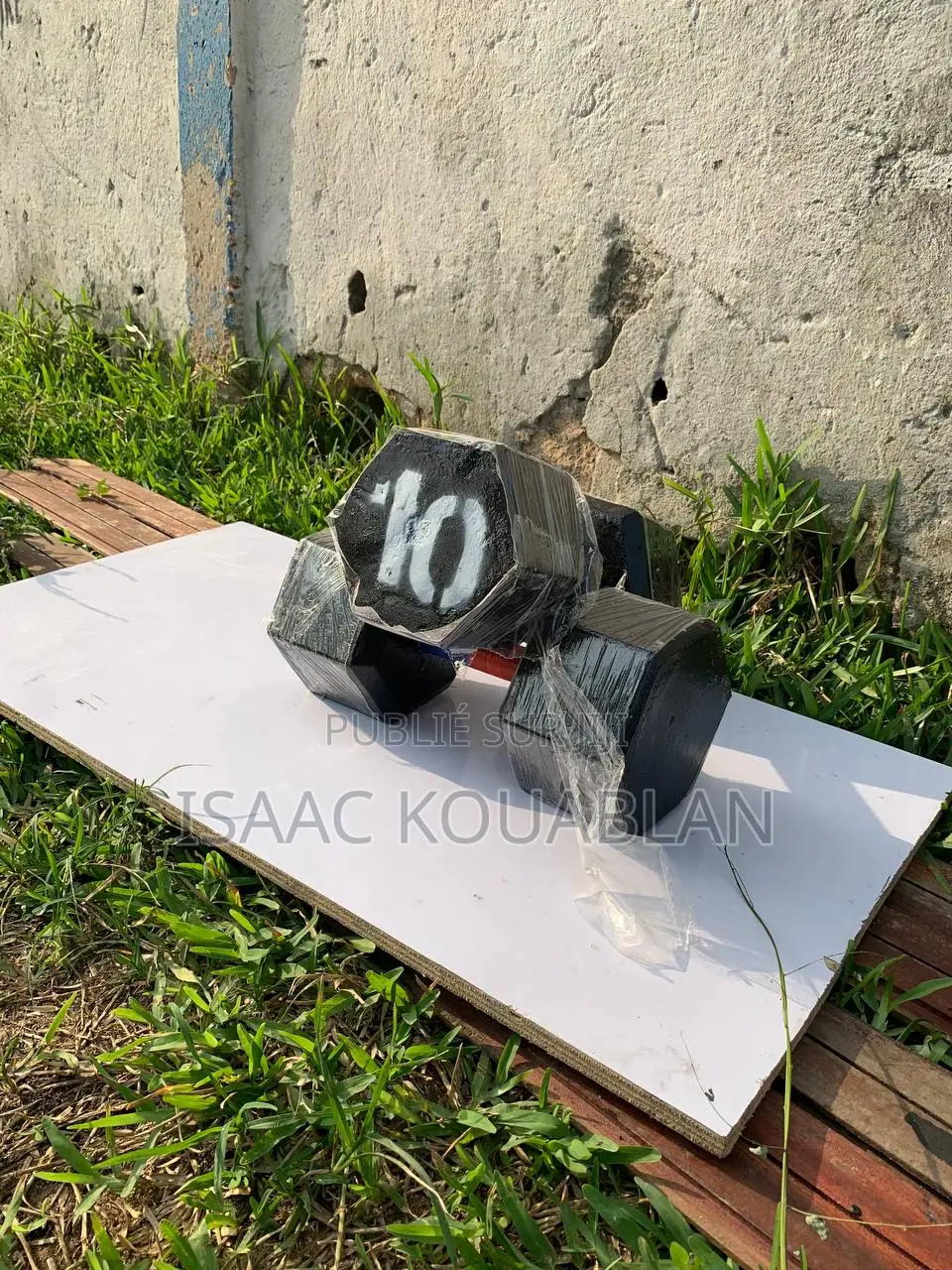 Poids De Musculation en Béton