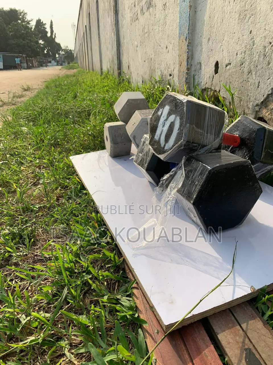 Poids De Musculation en Béton