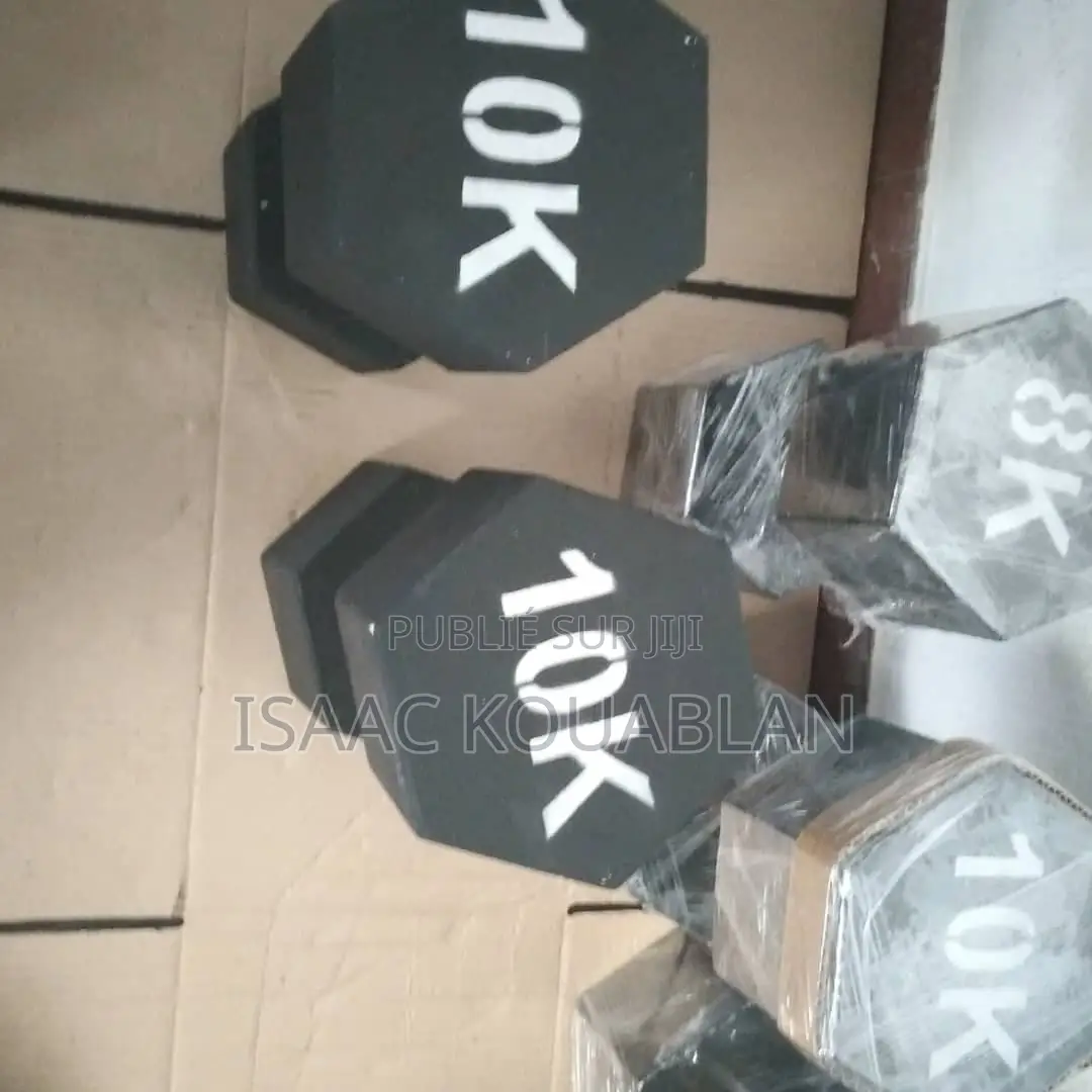 Haltère De Musculation en Béton