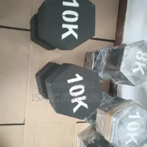 Haltère De Musculation en Béton