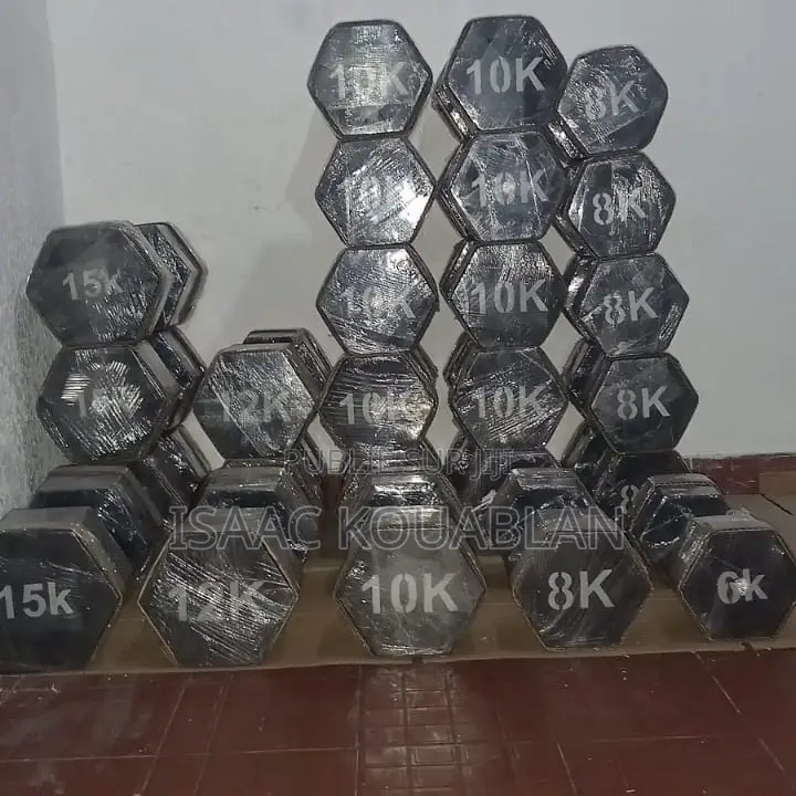 Haltère De Musculation en Béton