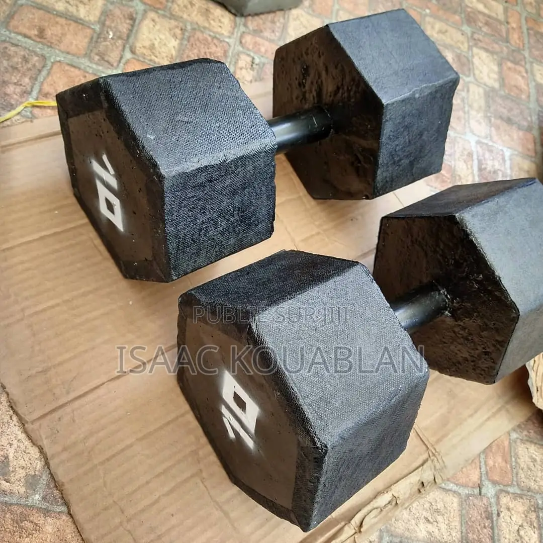 Haltère De Musculation en Béton