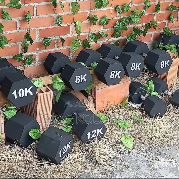 Haltère De Musculation en Béton