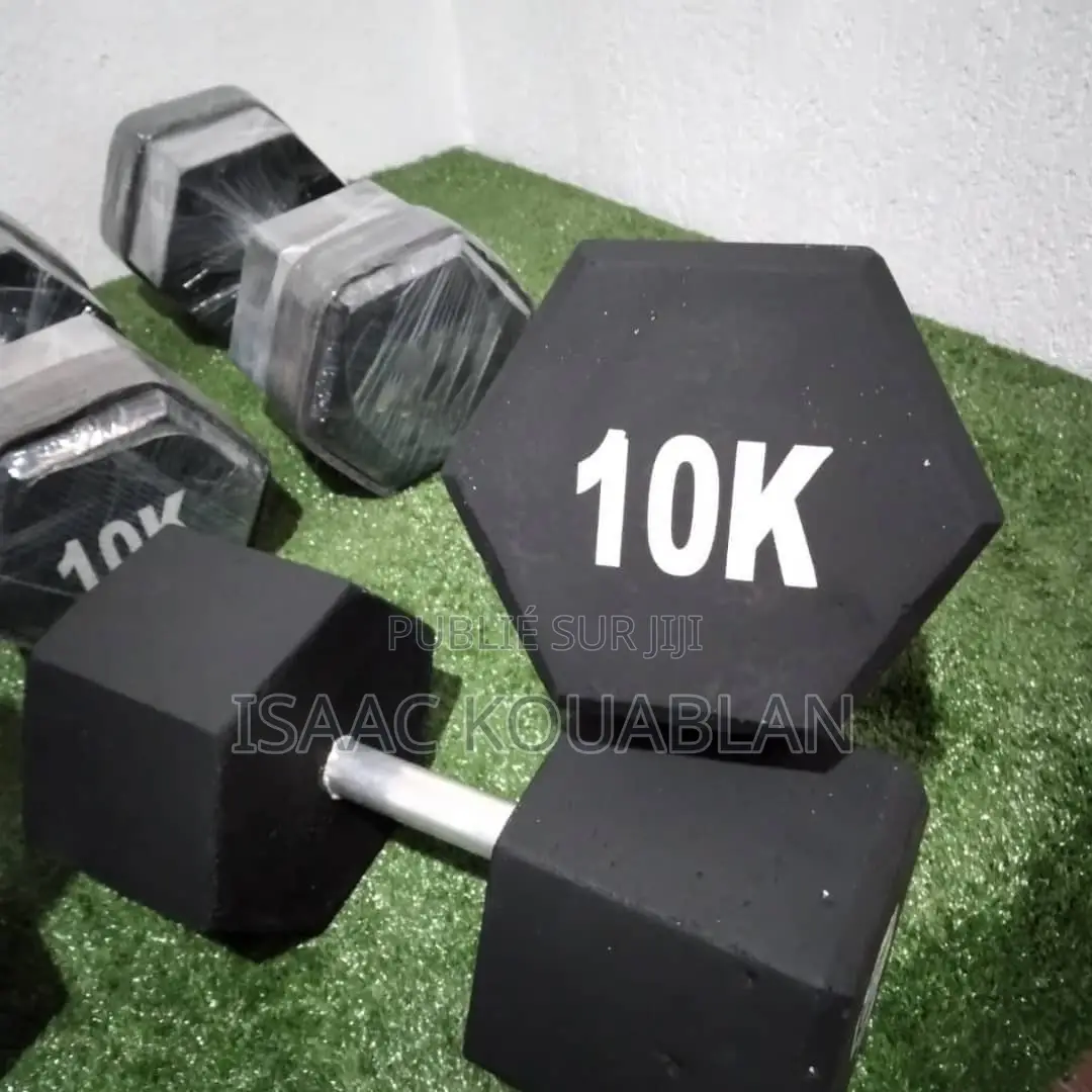 Haltère De Musculation en Béton