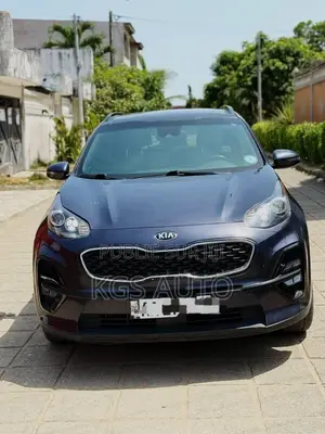 Photo - Kia Sportage SX Turbo AWD 2020 Bleu