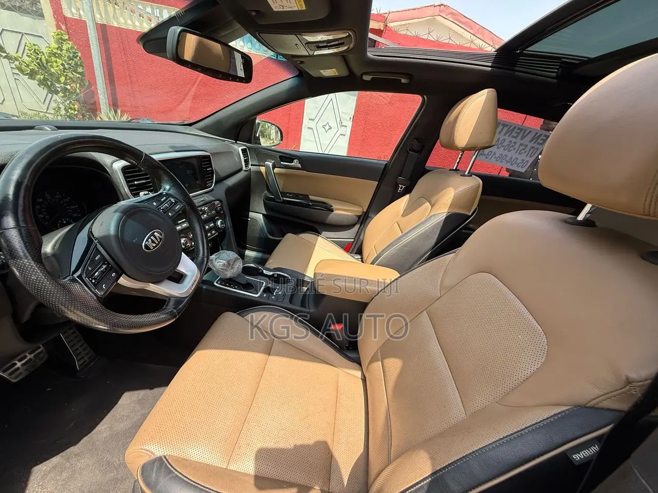 Kia Sportage SX Turbo AWD 2020 Bleu