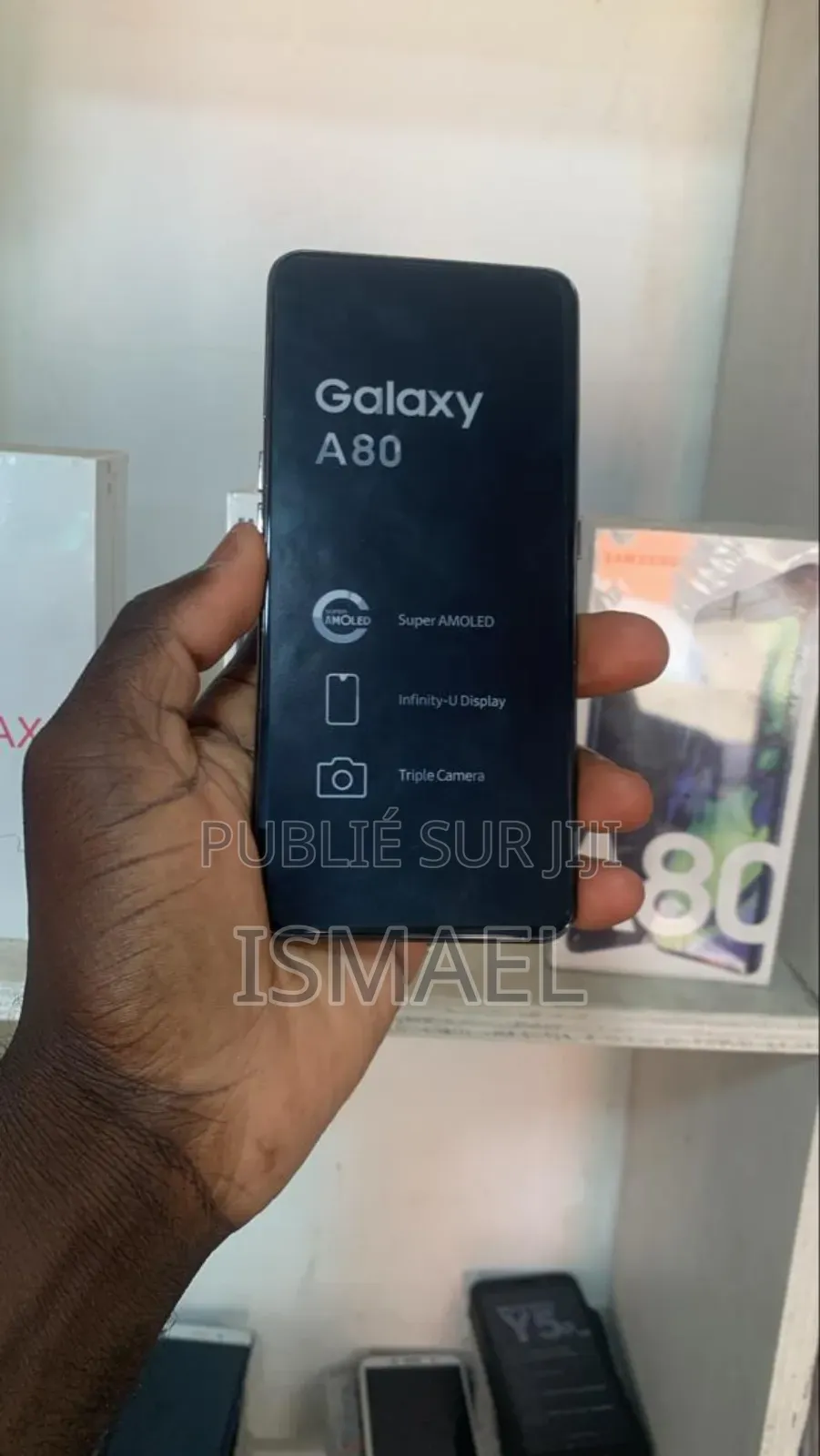 New Samsung Galaxy A80 128 GB Noir