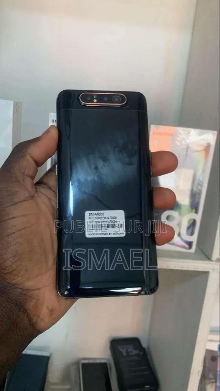 New Samsung Galaxy A80 128 GB Noir