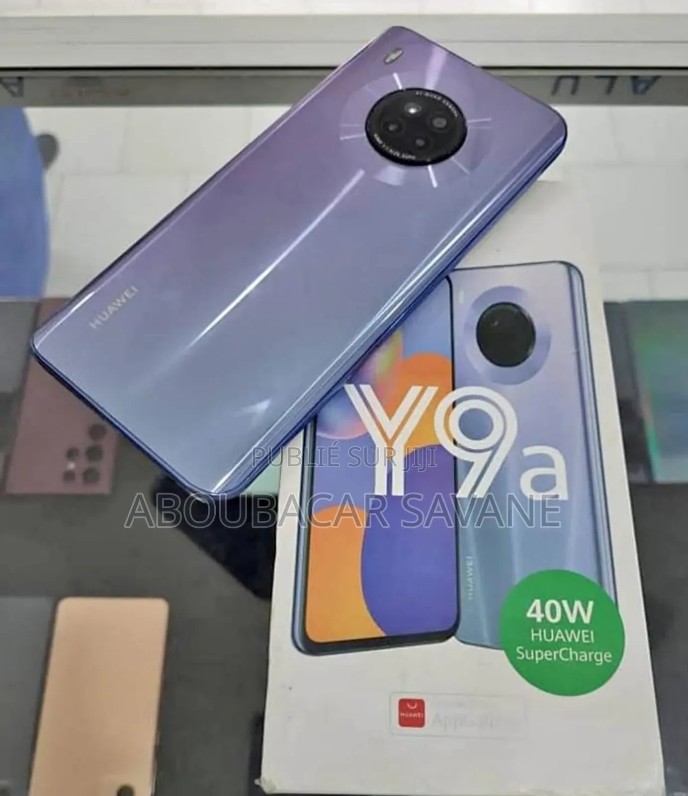 New Huawei Y9a 128 GB Bleu