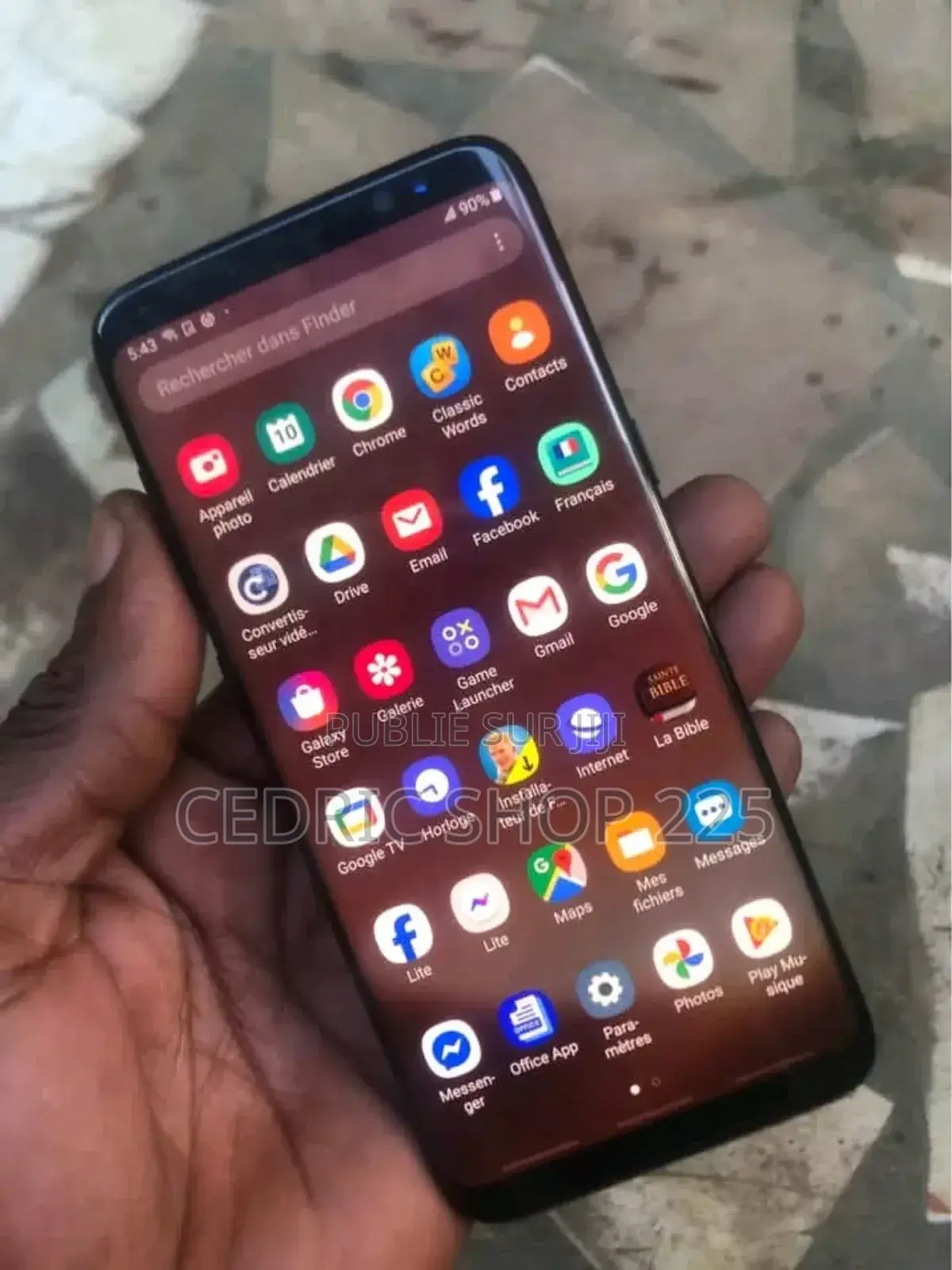 New Samsung Galaxy S9 256 GB Bleu