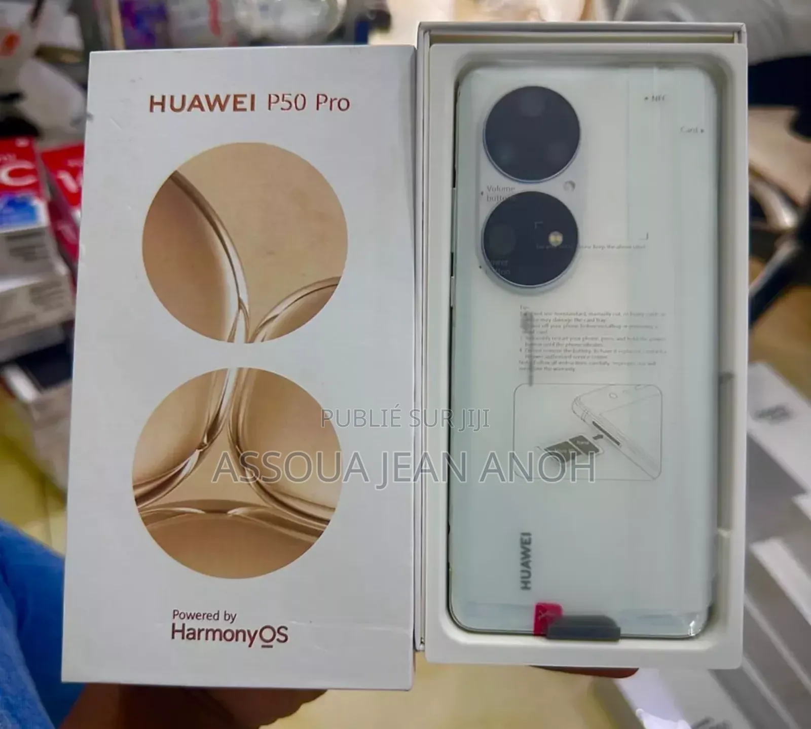 New Huawei P50 Pro 256 GB Bleu