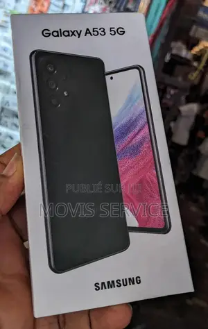 New Samsung Galaxy A53 5G 128 GB Noir