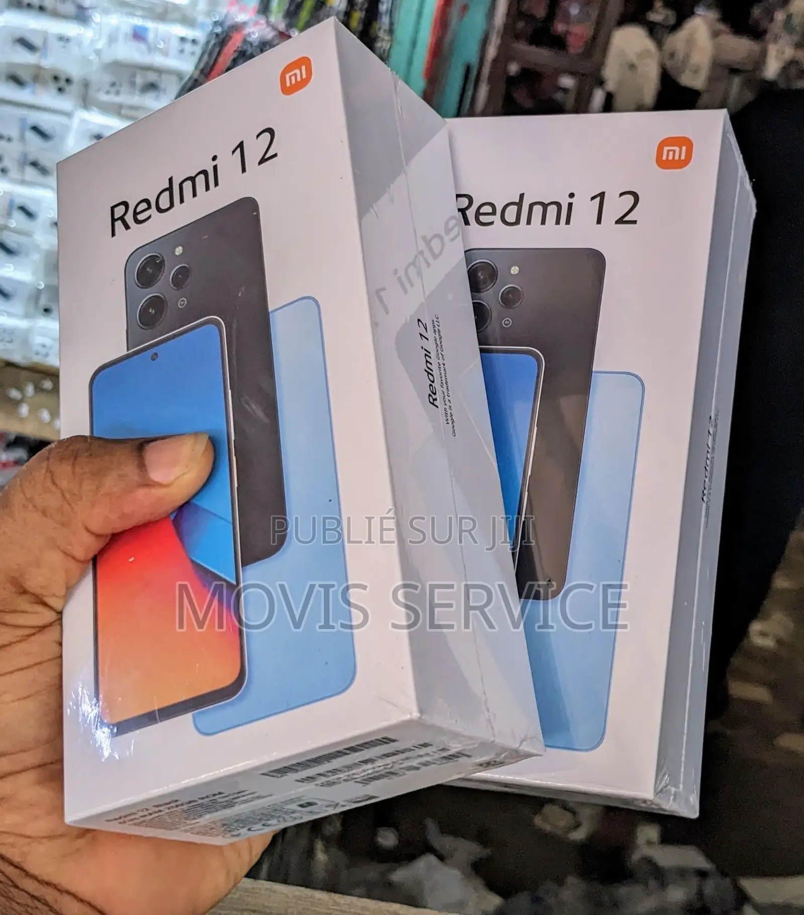 New Xiaomi Redmi 12 256 GB Noir