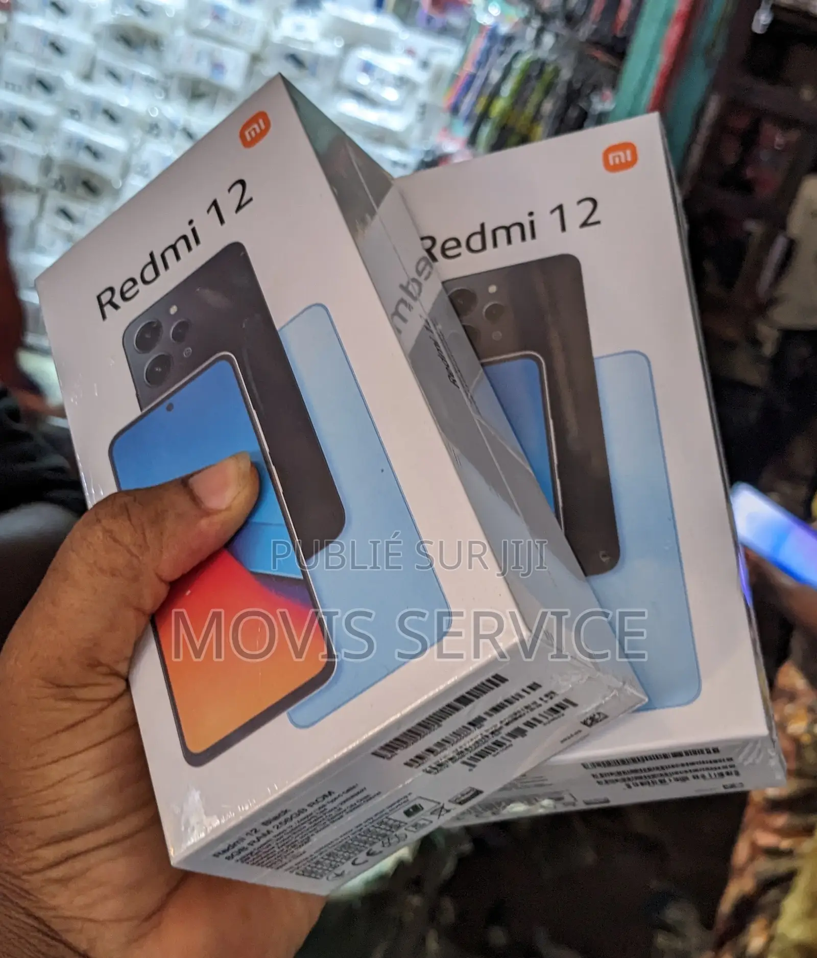 New Xiaomi Redmi 12 256 GB Noir