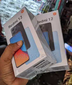 New Xiaomi Redmi 12 256 GB Noir