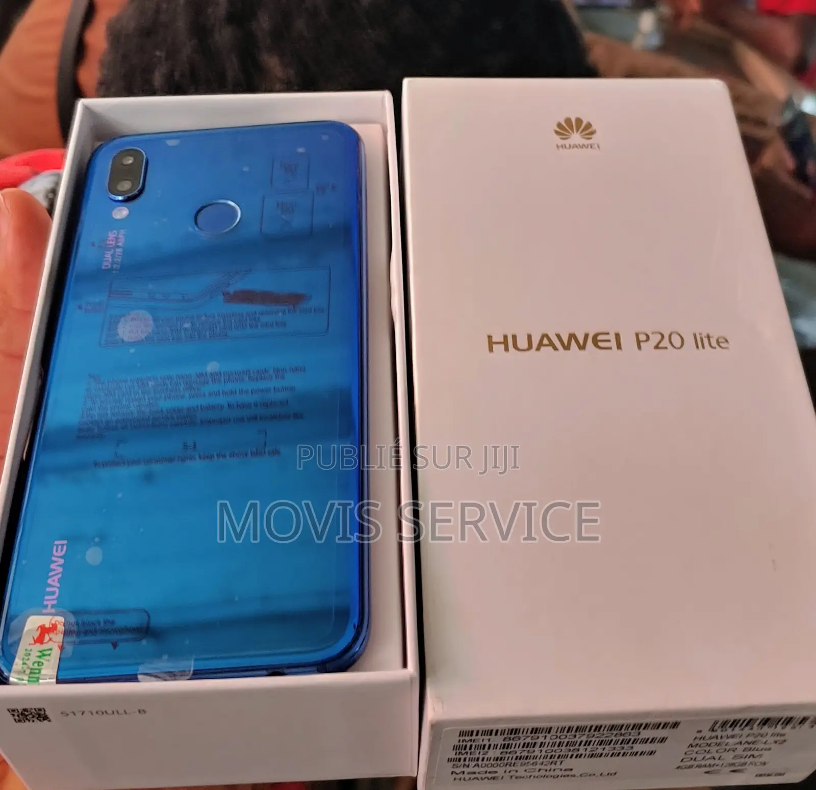 New Huawei P20 Lite 128 GB Bleu