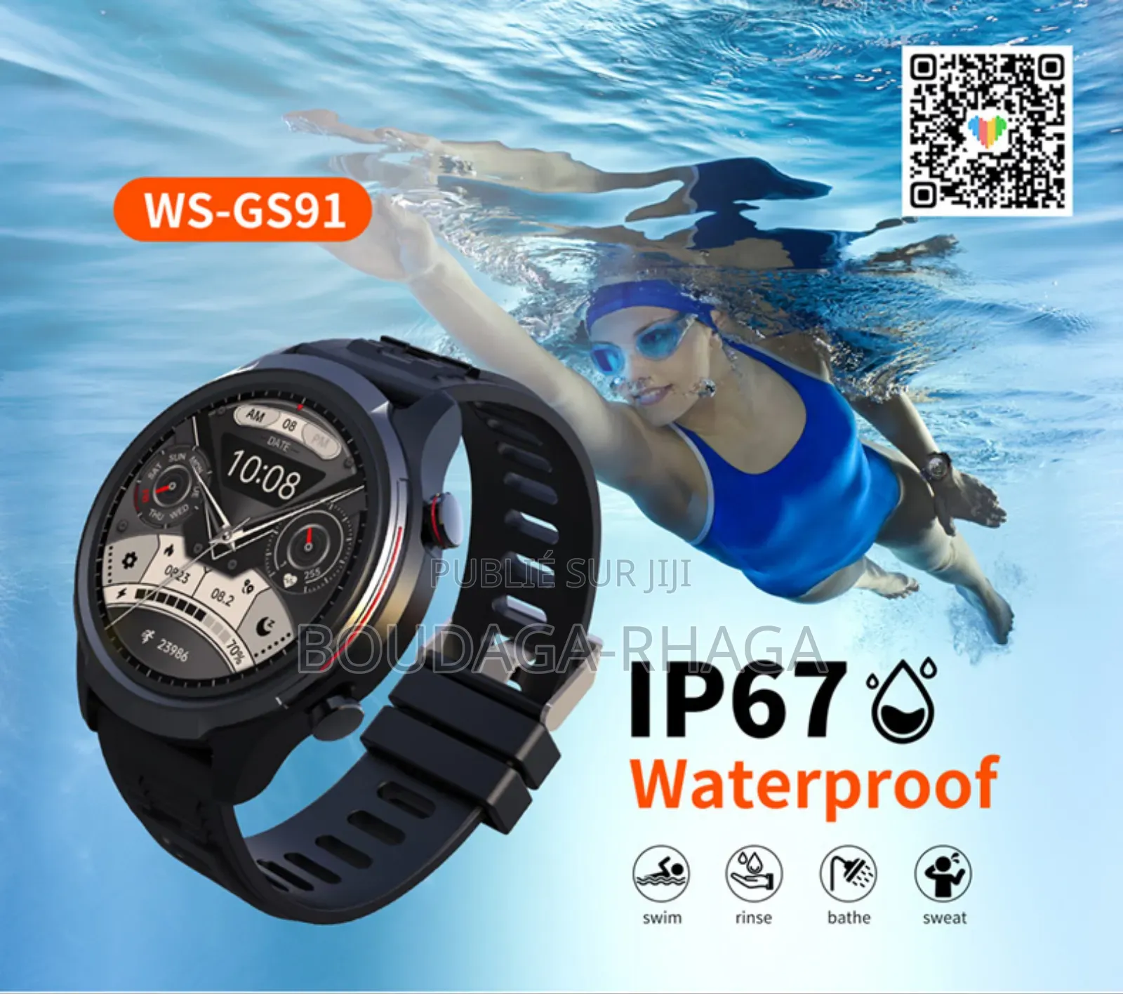 Montre Connectée Wster Ws-Gs91