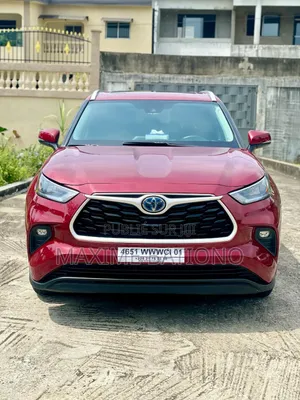 Photo - Toyota Highlander Hybrid 2022 Rouge