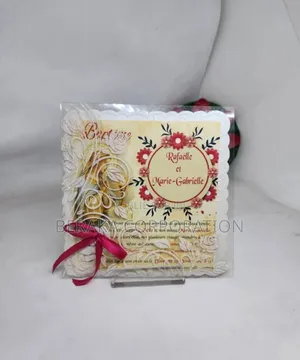 Artes d'Invitation Mariage - Anniversaire - Baptême - Dote