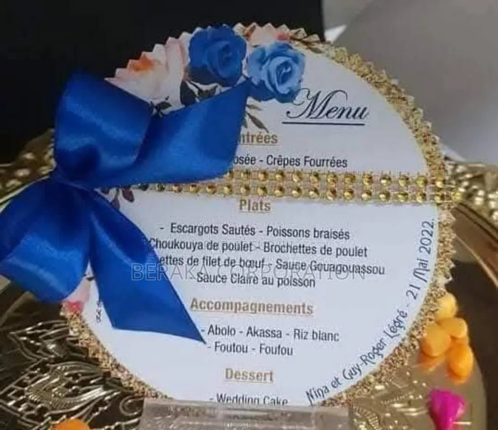 Artes d'Invitation Mariage - Anniversaire - Baptême - Dote