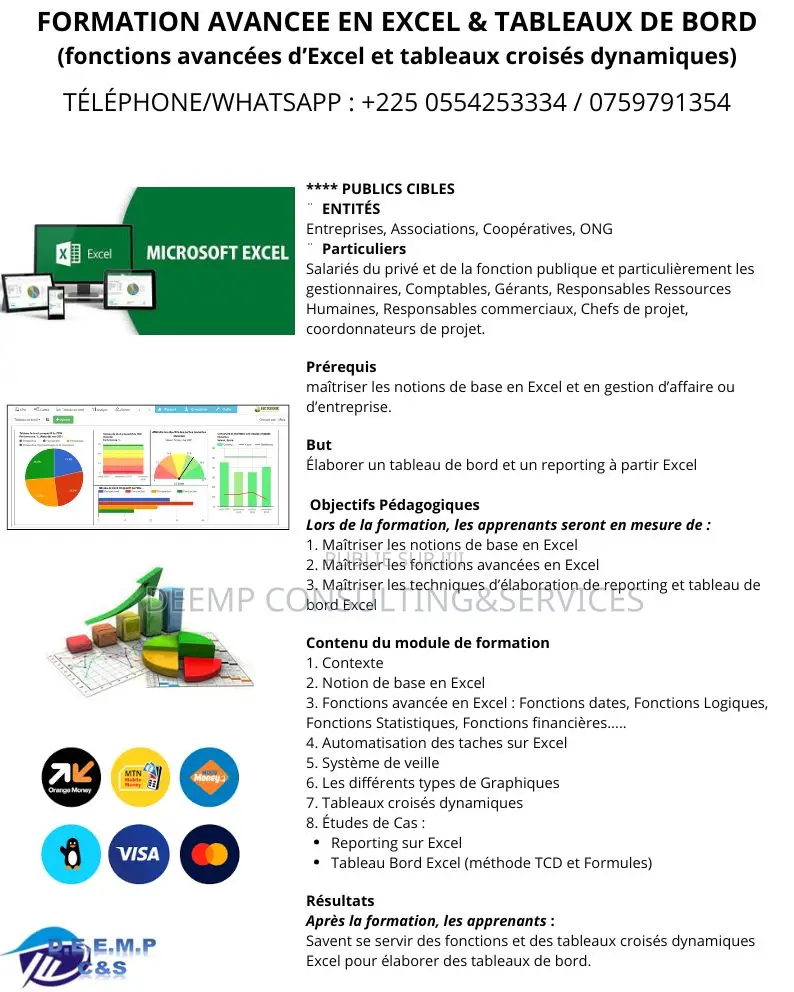 Formation Excel-Maîtrisez Les Outils Indispensables Réussite
