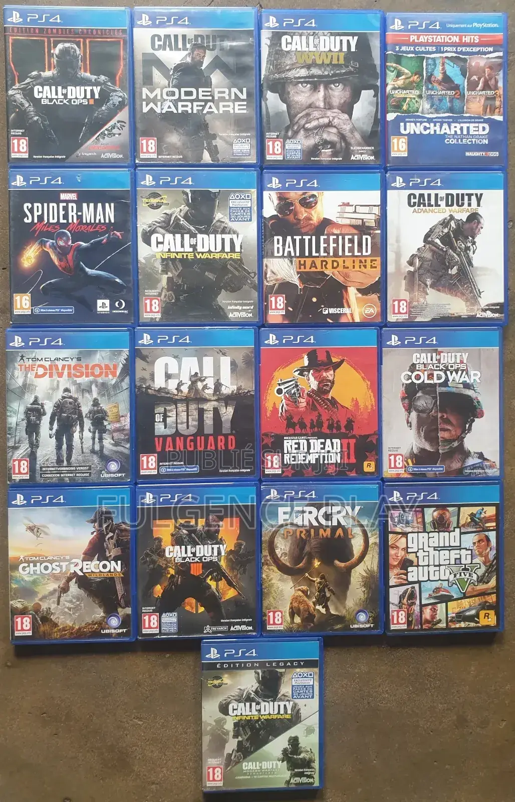 Cd Ps4 Vendu À Bon Prix