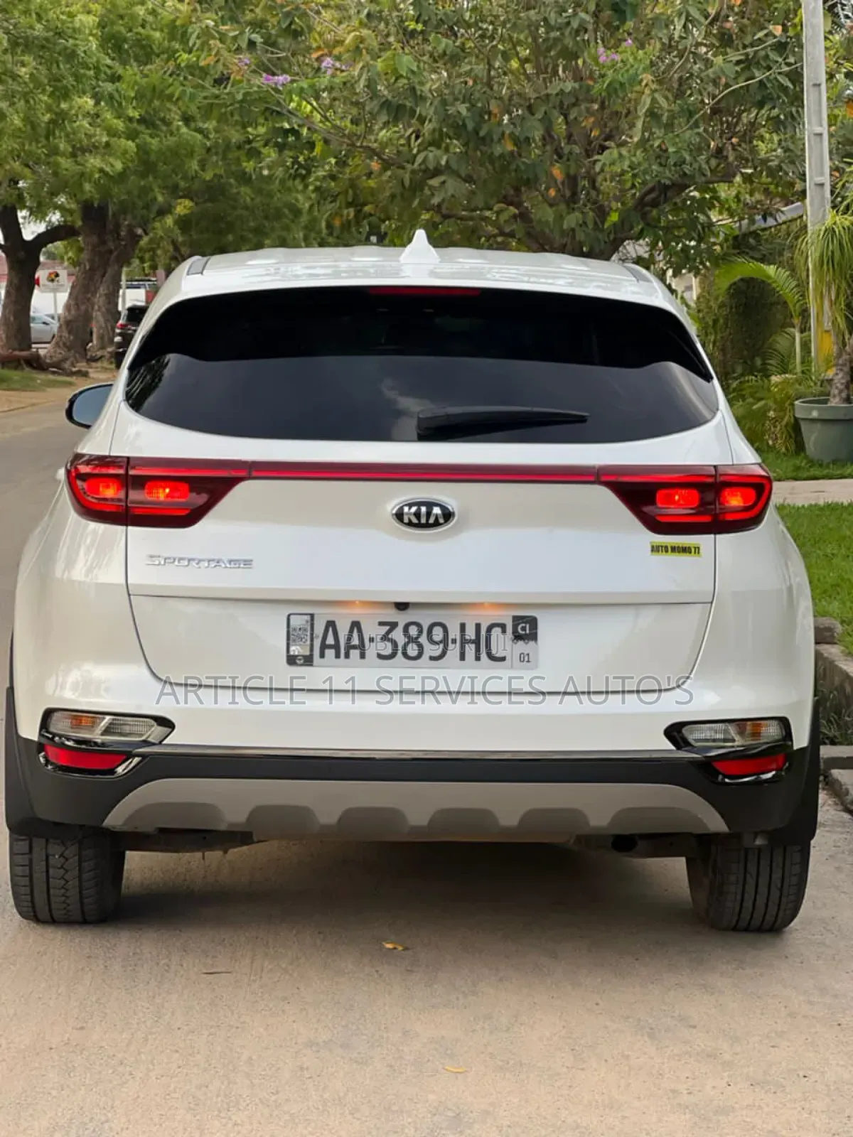 Kia Sportage EX AWD 2018 Blanc