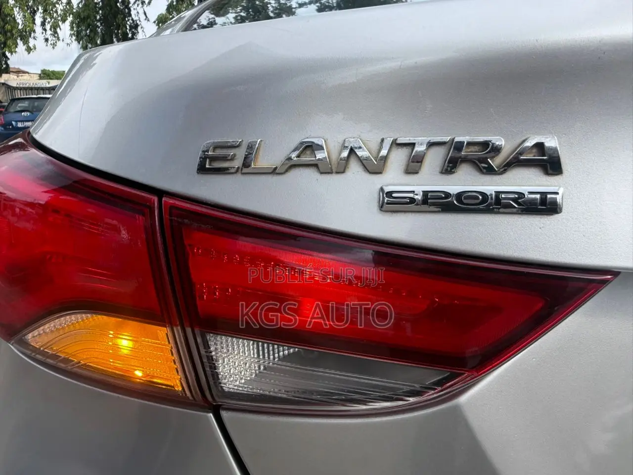 Hyundai Elantra Sport Sedan FWD (2.0L 4cyl 6A) 2016 Gris