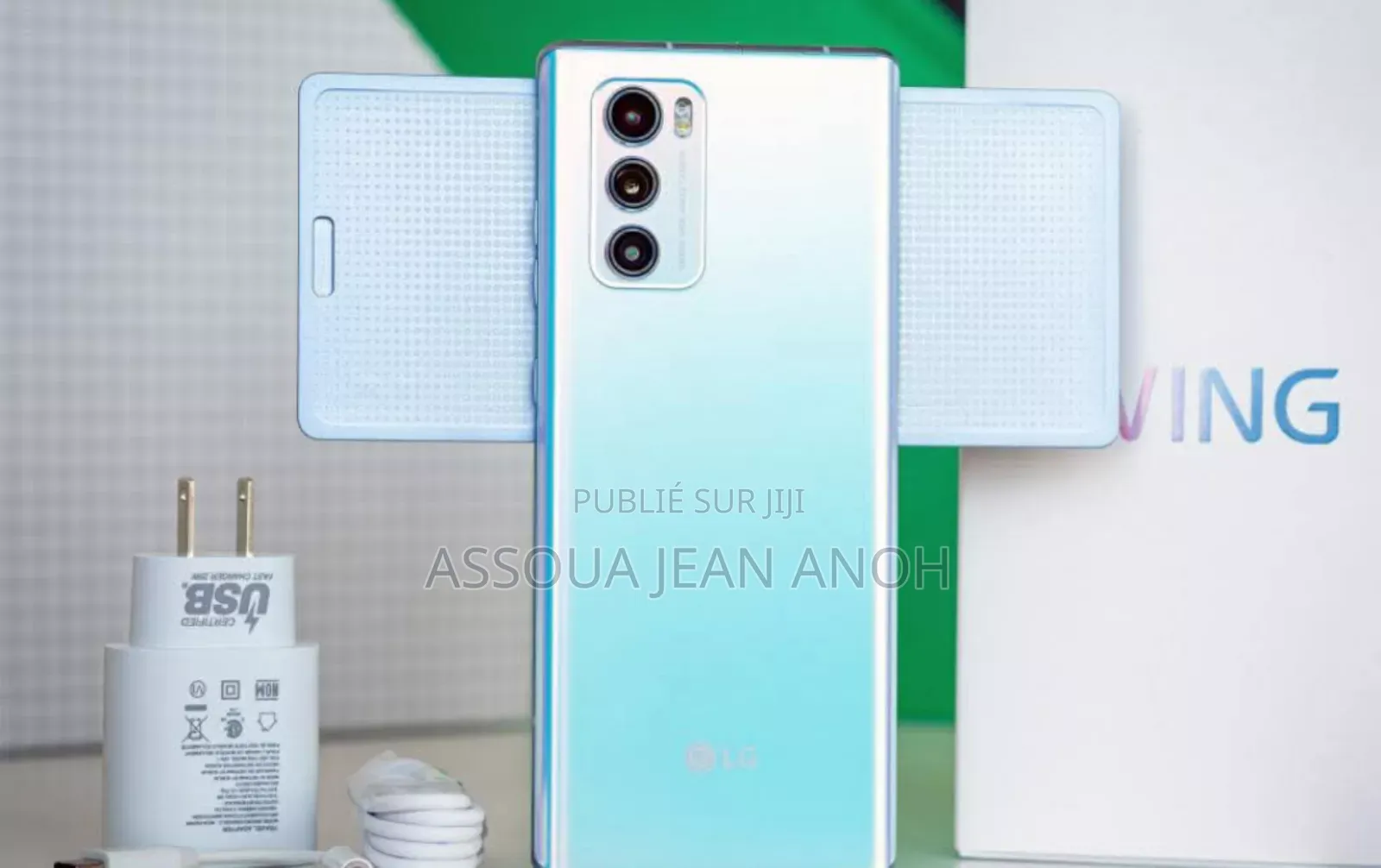 New LG Wing 5G 256 GB Blanc