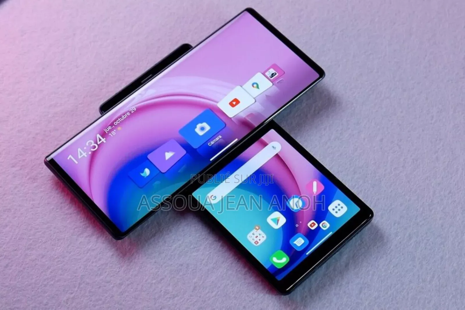 New LG Velvet 5G 128 GB Gris