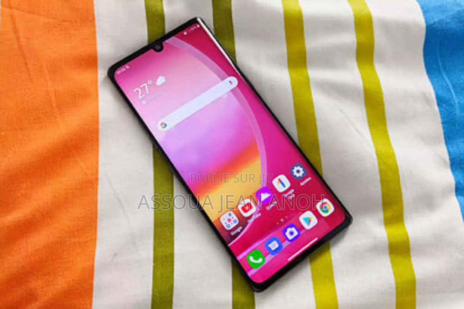 New LG Velvet 5G 128 GB Gris