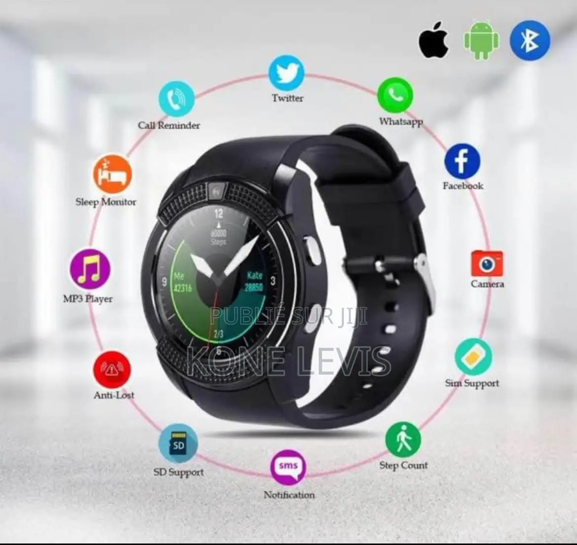 Montre Connectée Avec Puce