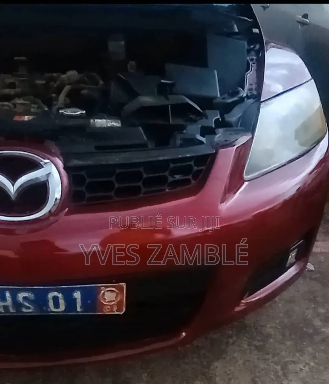 Mazda CX-7 2007 Rouge