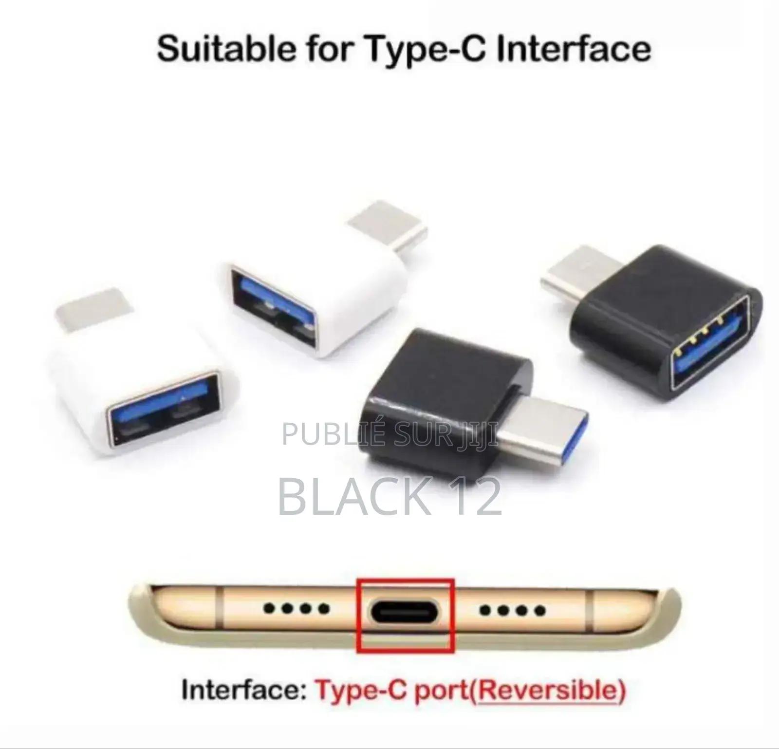 Adaptateur Secteur Type C Android