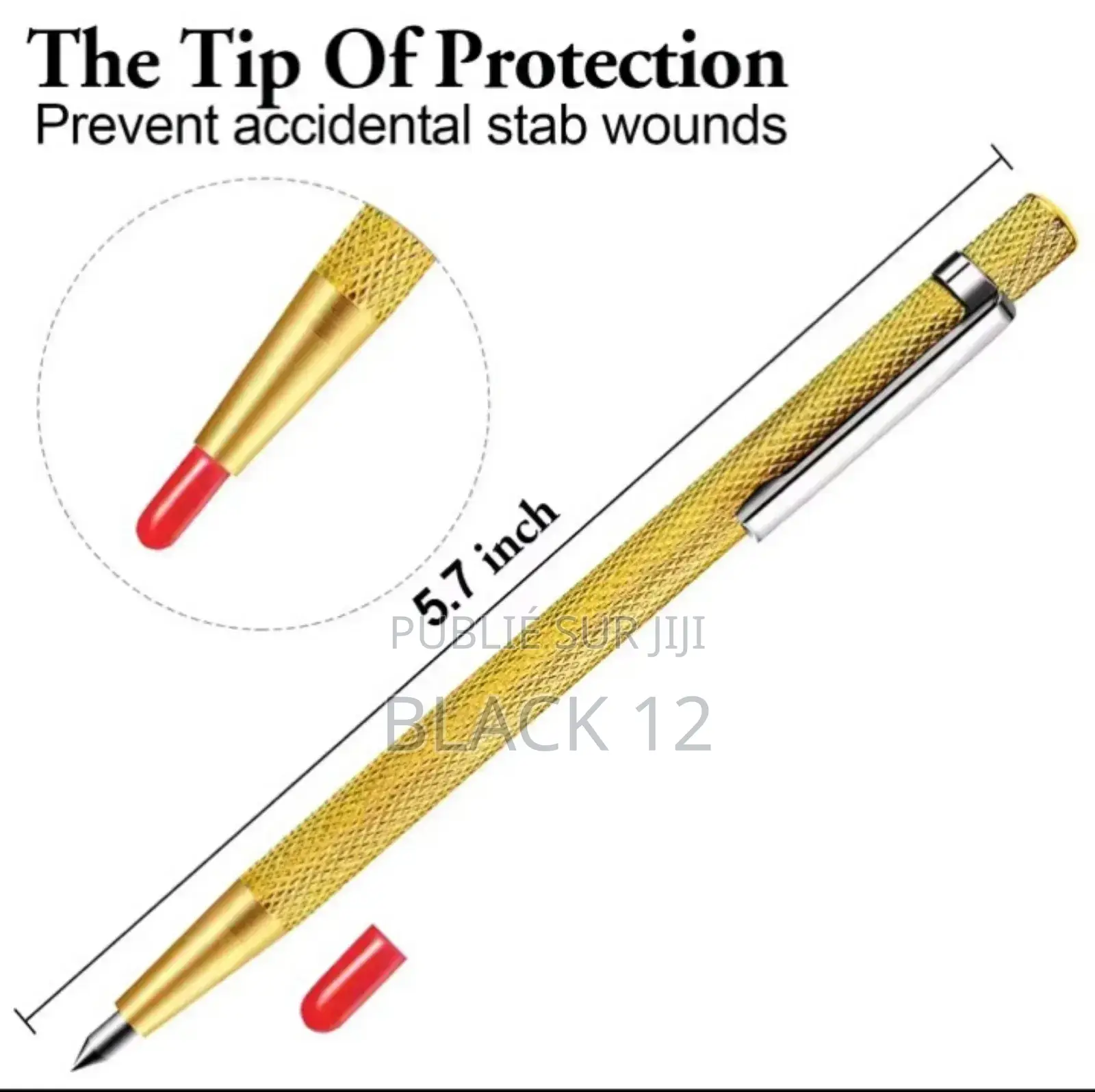 Coupe Verre Et Stylo Diamant