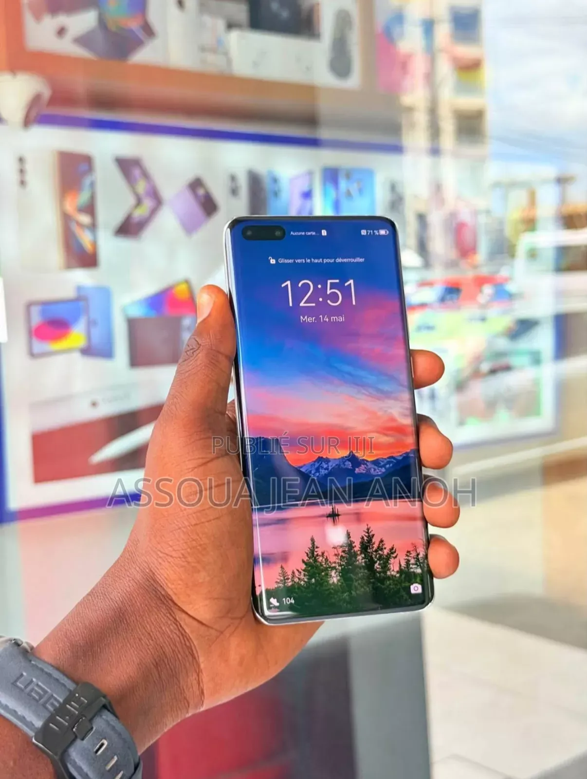 New Huawei P40 Pro 256 GB Bleu