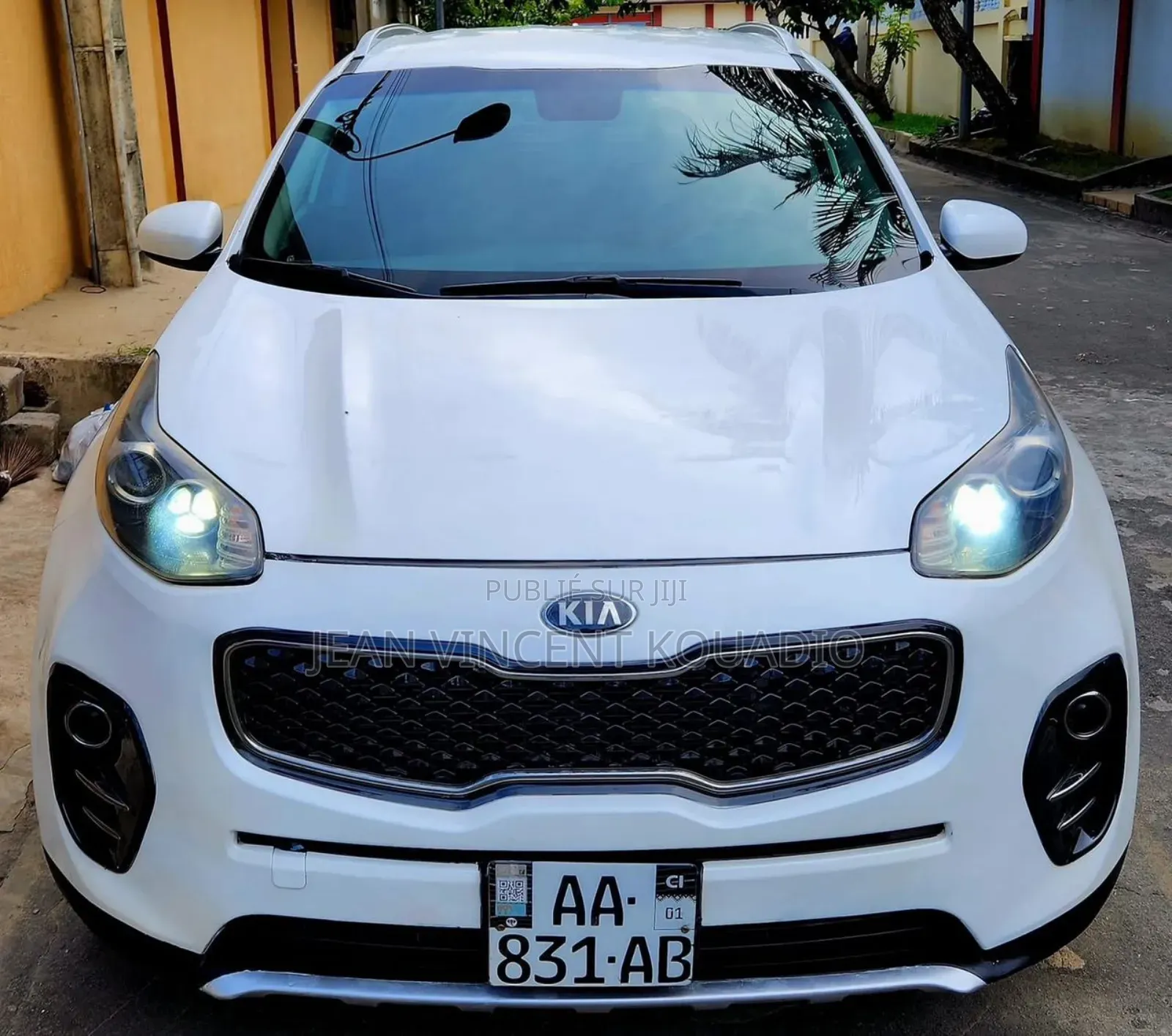 Kia Sportage EX AWD 2018 Blanc