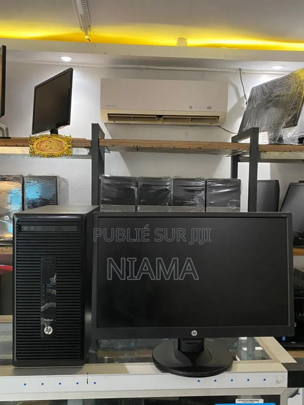 New Ordinateur De Bureau HP 200 G4 4GB Intel HDD 500GB