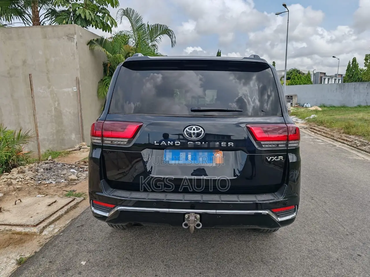 Toyota Land Cruiser 3.5 V6 2022 Noir