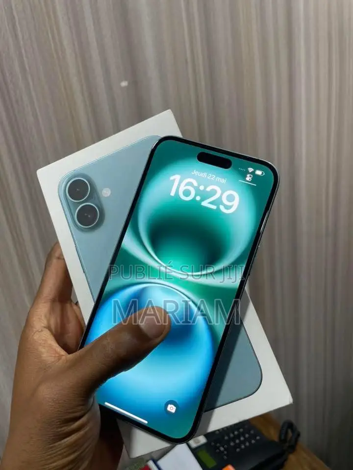 New Apple iPhone 16 Plus 128 GB Vert