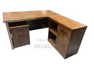 Photo - Bureau Traditionnels Avec Armoire Latérale Bureaux