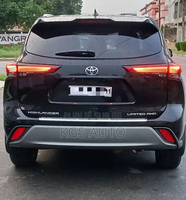 Toyota Highlander Limited 2022 Noir