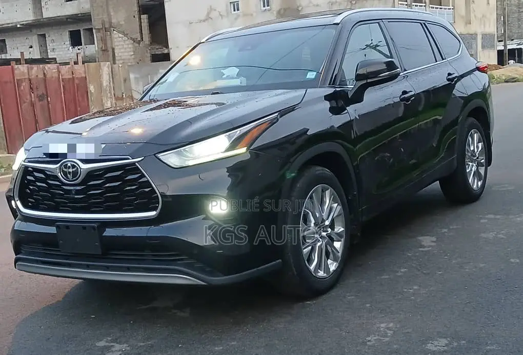 Toyota Highlander Limited 2022 Noir