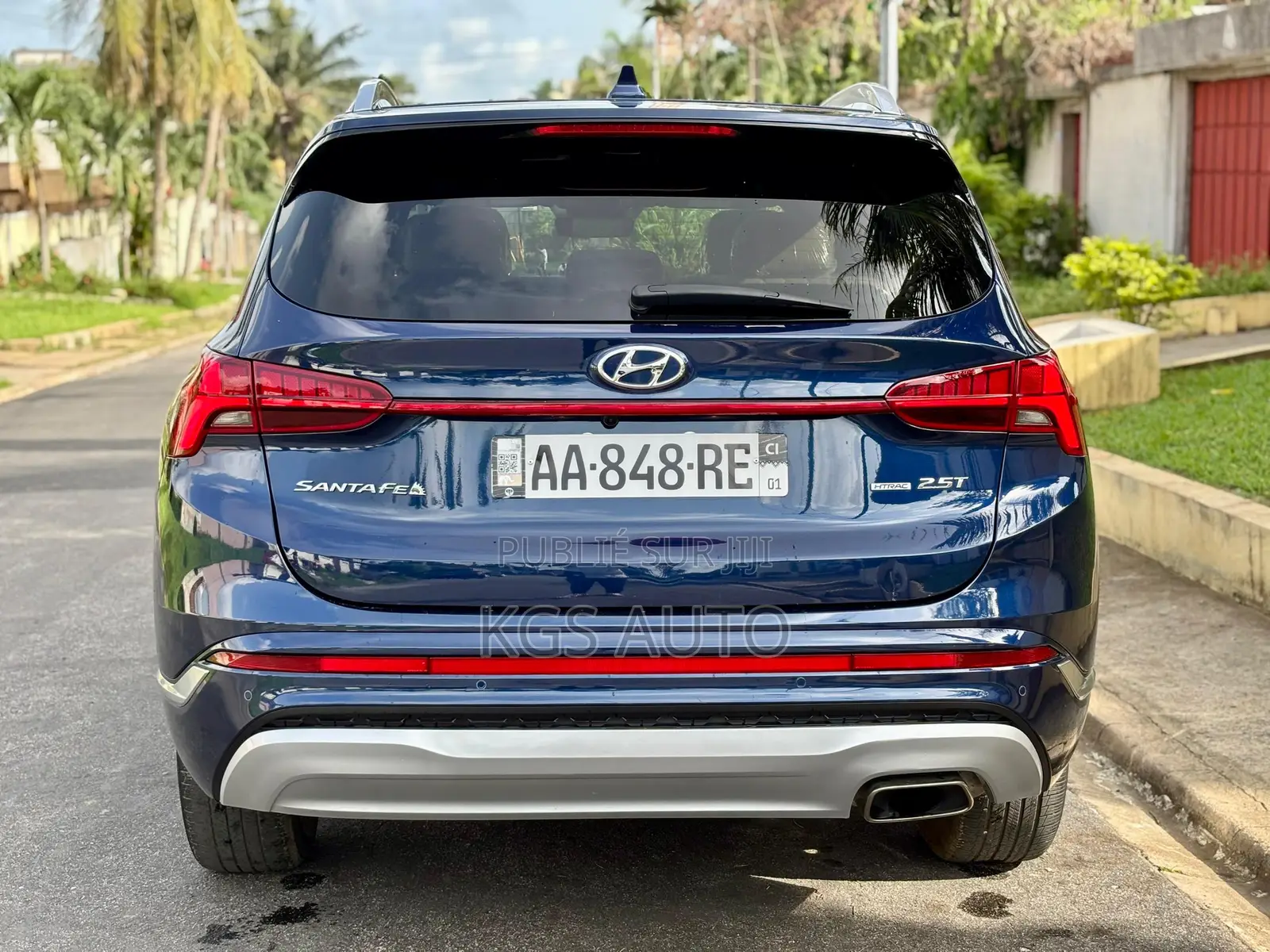 Hyundai Santa Fe Calligraphy 2021 Bleu