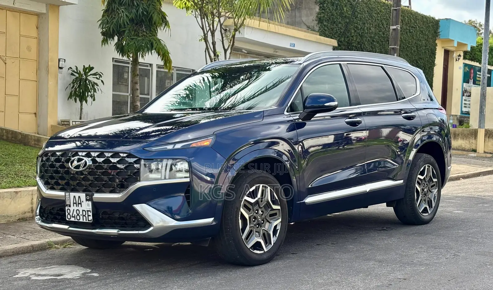 Hyundai Santa Fe Calligraphy 2021 Bleu